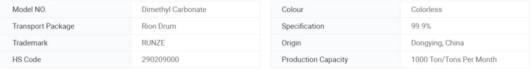 616-38-6 Factory Direct Supply Chemical Material DMC Dimethyl Carbonate